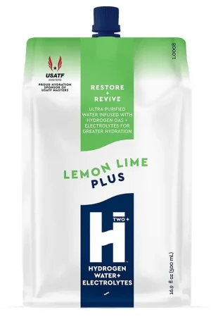 Shop Now HTWO 1445 Lemon Lime Plus Hydrogen Water, 16.9 fl-oz Pack, Pack of 12