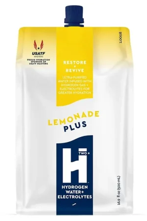 HTWO 1425 Lemonade Plus Hydrogen Water, 16.9 fl-oz Pack, Pack of 12 Special Discount