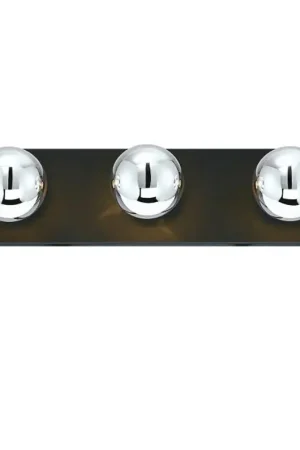 Cheap Westinghouse 6117500 Indoor Wall Fixture, 100 W, 3-Lamp, LED Lamp, Steel Fixture, Black Fixture, Matte Black Fixture