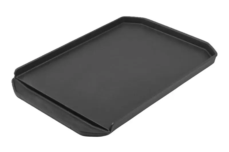 Free Returns Broil King 11342 Griddle Plancha, 18.1 in L, 12.6 in W, Cast Iron, Matte Porcelain