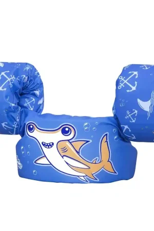 Bestway Puddle Jumper Series 90140 Shark Swimming Waistcoat, Polyester, Blue, For: 2 to 6 year Age Group Hot Picks
