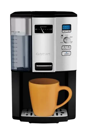 Cuisinart DCC-3000NAS Programmable Coffee Maker, 12 Cup, Black Stainless Best Seller