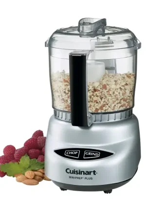 Special Offer Cuisinart DLC-2ABC Food Processor, 24 oz Bowl, 300 W, Touchpad Control, Gray