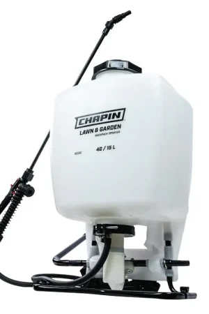 Chapin 60100 Backpack Sprayer, 4 gal Tank, 48 in L Hose, Poly Tank, 25 ft Horizontal Reduced Price