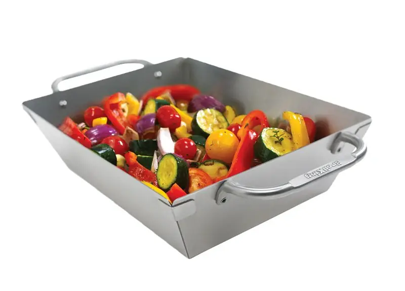 Broil King Imperial 69818 Deep Dish Grill Wok, Square, 13 in L, 9-3/4 in W, Stainless Steel Buy Online