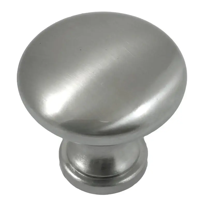 Hot Picks Laurey Value Packs Series 59905 Cabinet Knob, Steel, Brushed Satin Nickel