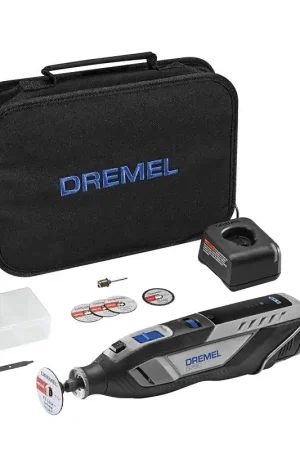 Fast Shipping Dremel 8250-5 Cordless Brushless Rotary Tool, Battery Included, 12 V, 3 Ah, 5000 to 30,000 rpm Speed