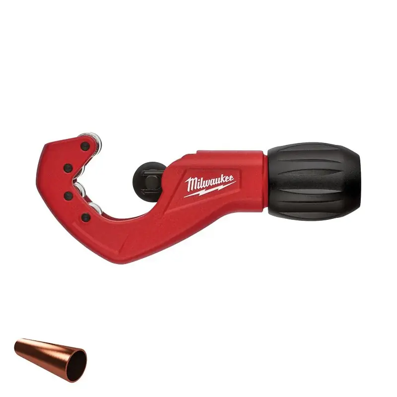 Milwaukee 48-22-4259 Tubing Cutter, 5.8 in L x 1.5 in W x 2.3 in H Dimensions, 1-1/8 in Max Pipe/Tube Dia Same Day Shipping