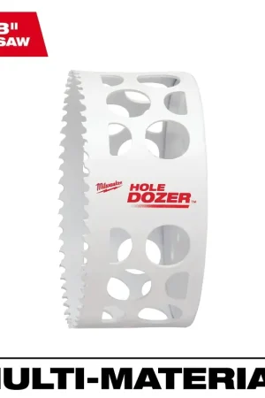 Super Sale Milwaukee 49-56-9646 Hole Saw, 4-1/8 in Dia, 1-5/8 in D Cutting, 1/2-20 Arbor, 4, 5 TPI, Bi-Metal Cutting Edge