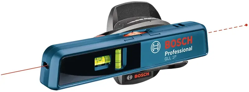 Bosch GLL 1 P Laser Level, 16 ft, +/-3/16 in at 33 ft Accuracy Fan Favorite