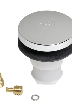 Express Delivery Plumb Pak K863-51PC Foot Lock Cartridge, Metal, Chrome, For: 3/8 in or 5/16 in Threaded Drain Strainers