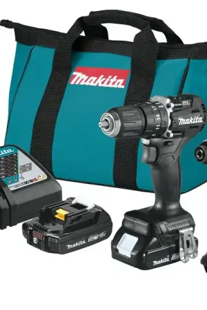 Professional Grade Makita LXT CX205RB Sub-Compact Brushless Cordless Combo Kit, Battery Included, 2 Ah, 18 V, Lithium-Ion