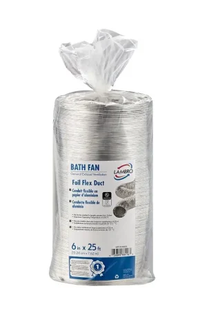Premium Lambro 416UL Air Connector, 25 ft L, Aluminum/Polyester