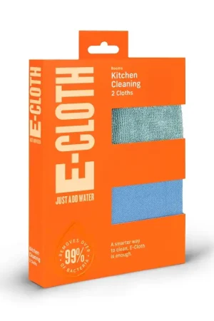e-cloth 10601 Kitchen Cloth Set, Polyamide/Polyester, Blue/Green Discount