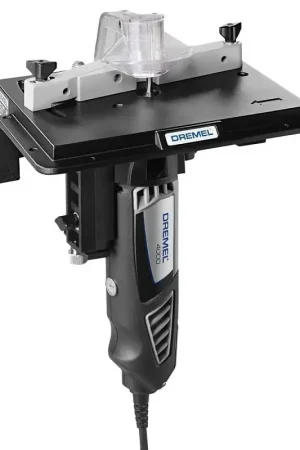 Last Chance Dremel 231 Shaper Router Table, Light-Duty, Metal/Plastic, Black