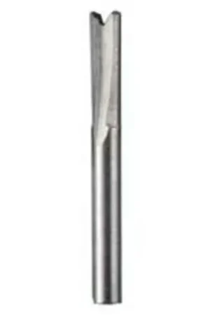 Dremel 650 Router Bit, 1/8 in Dia Cutter, 3/4 in L Cutting, 2 in OAL, 1/8 in Dia Shank, 2-Cutter, HSS Limited Time