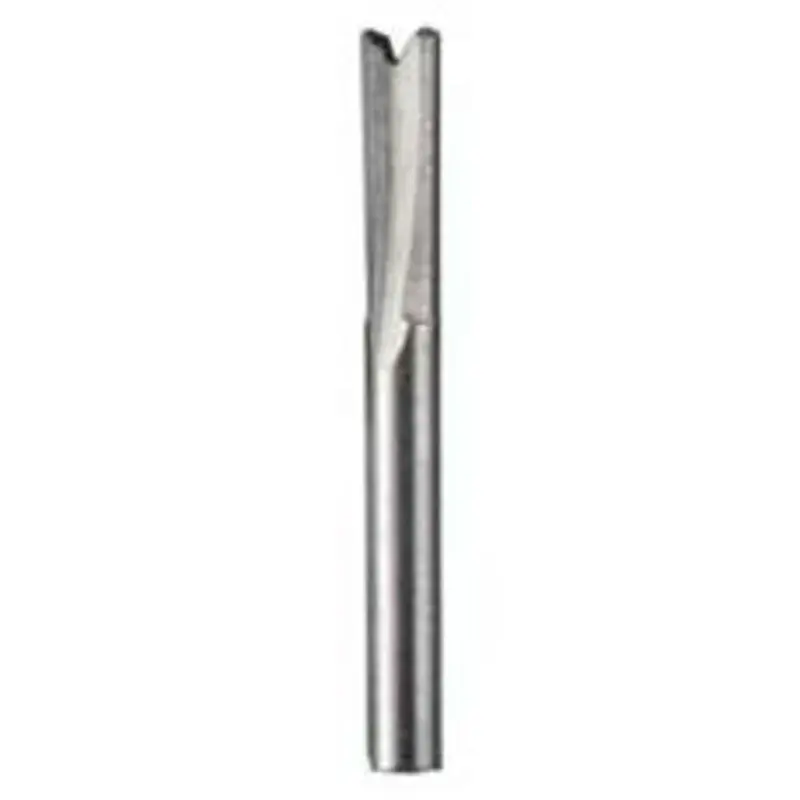 Dremel 650 Router Bit, 1/8 in Dia Cutter, 3/4 in L Cutting, 2 in OAL, 1/8 in Dia Shank, 2-Cutter, HSS Limited Time