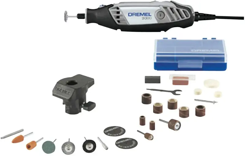 Limited Time Dremel 3100-1/15 Rotary Tool Kit, 1.2 A, 1/32 to 1/8 in Chuck, Keyed Chuck, 5000 to 35,000 rpm Speed