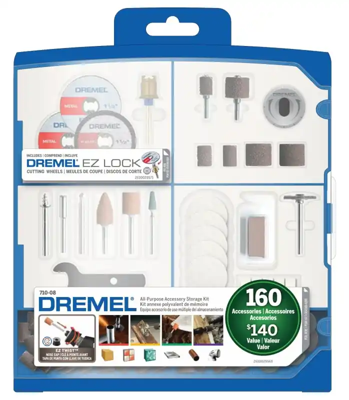 Dremel 710-08 All-Purpose Accessory Kit Genuine