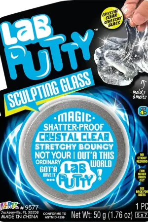 Hot Deal Ja-Ru Lab Putty Toy Clear 1 pc