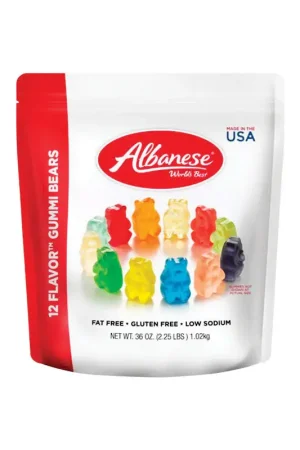 Low Price Albanese Assorted Gummi Bears 36 oz