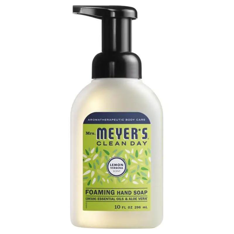 Discount Mrs. Meyer's Clean Day Lemon Verbena Scent Foam Hand Soap 10 oz, Pack of 4