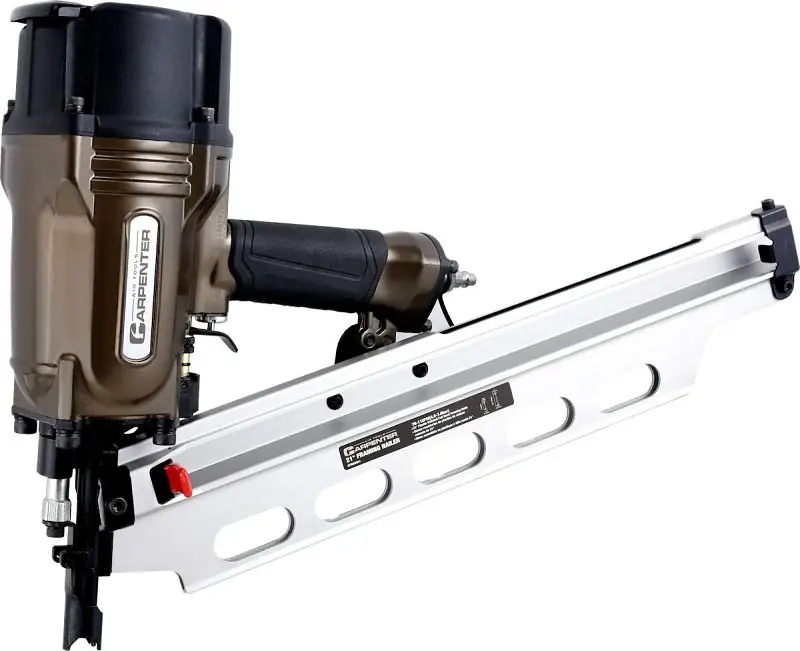 Instant Buy Carpenter Air Tools CFRN9021 Full Head Framing Nailer, 60 Magazine, Strip Collation