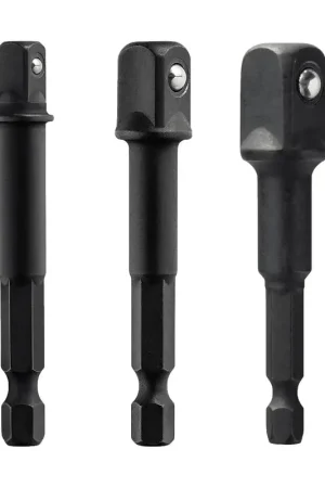 Best Price DEWALT ELITE Series DWAFADPTFT3 Socket Adapter Set, 3-Piece, HCS, Pack of 2