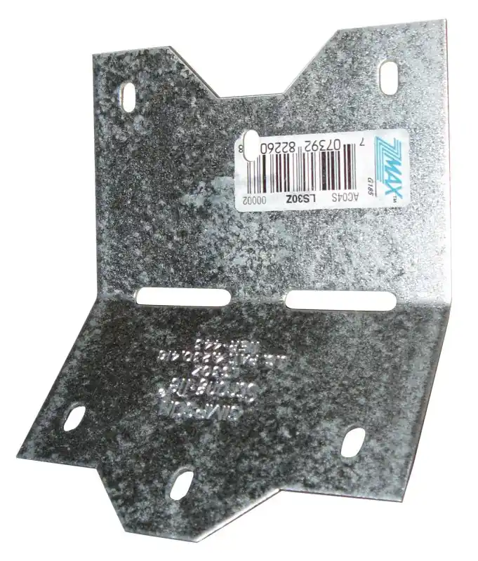Simpson Strong-Tie LS LS30Z Skewable Angle, 3-3/8 in H, Steel, ZMAX, Pack of 100 Hot Deal