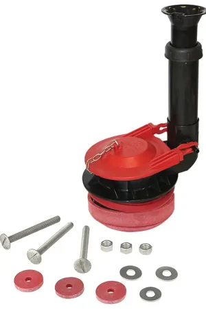 Korky 5030FH Flush Valve and Tank-to-Bowl Gasket Kit, Rubber Latest