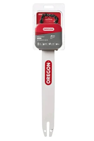 Limited Offer Oregon AdvanceCut 100457 Bar and Chain Combo, Small Bar Nose Radius, 54-Drive Link, 91PX Chain, 3/8 in TPI/Pitch