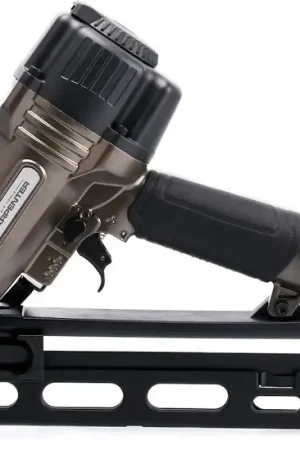 Trusted Brand Carpenter Air Tools C1565 Angle Finish Nailer, 100 Magazine, Strip Collation, 1-1/4 to 2-1/2 in Fastener