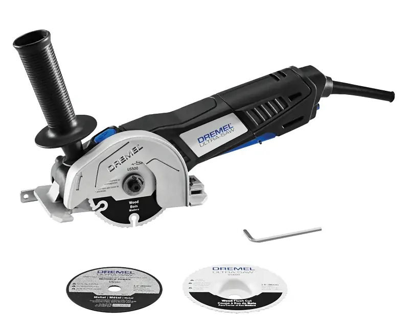 Dremel Ultra Saw US40-04 Corded Compact Saw Tool Kit, 7.5 A, 4 in Dia Blade, 3/4 in Cutting Capacity, 13,000 rpm Speed Holiday Sale