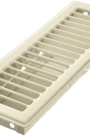 Affordable Imperial RG0220 Floor Register, 10 in L, 3 in W, Steel, Almond