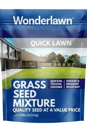 Wonderlawn Quick Lawn 70210 Grass Seed, 10 lb Special Offer