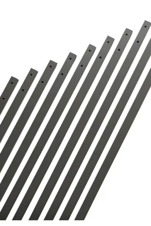 Secure Checkout Maine Ornamental 74733 Traditional Baluster, 32 in L, Rectangular, Aluminum, Black, Powder-Coated