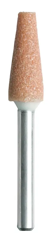 Budget Dremel 953 Grinding Stone, 1/4 in Dia, 1/8 in Arbor/Shank, Aluminum Oxide Abrasive
