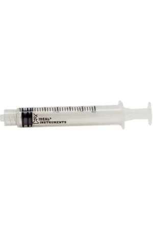 Buy Today Ideal 9185 Disposable Syringe and Combo, 3 cc, Polypropylene