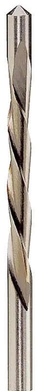 Rotozip GP8 Guidepoint Bit, 1/8 in Dia, 2 in L, 1-1/2 in L Flute, 1/8 in Dia Shank, Steel Free Returns