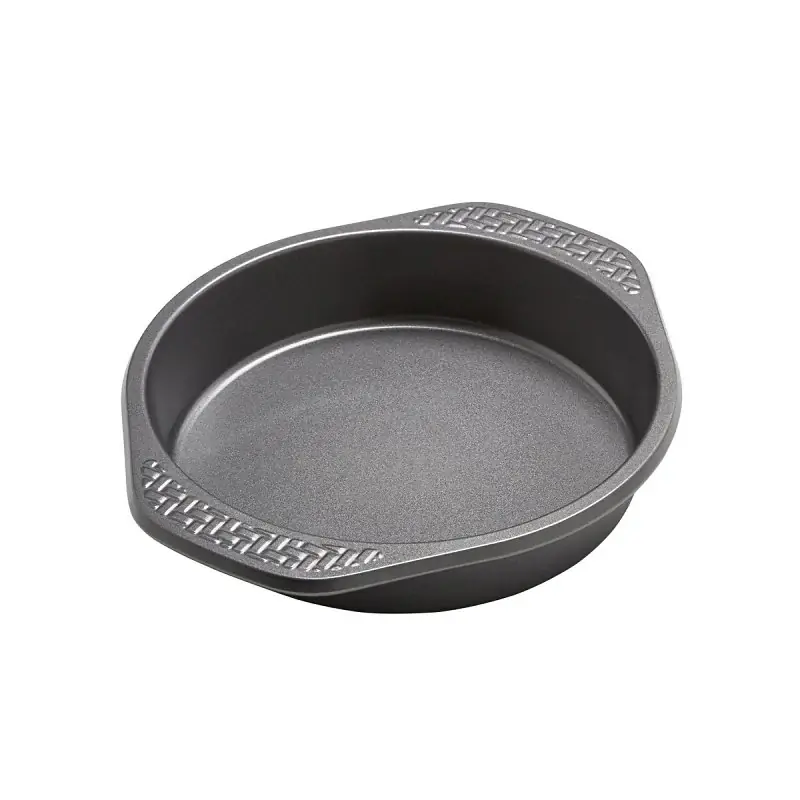 chicago metallic 5296007 Cake Pan, Round, 9 in Dia, 9.8 in OAL, Carbon Steel, Non-Stick: Non-Stick, Pack of 6 Luxury