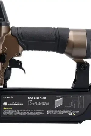 Carpenter Air Tools CF50 Brad Nailer, 100 Magazine, Strip Collation, 5/8 to 2-1/8 in Fastener Get Yours