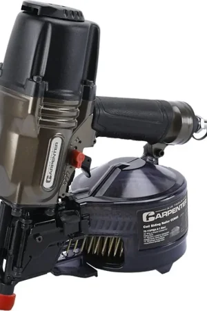 Limited Time Carpenter Air Tools CCN65 Coil Siding Nailer, 250 Magazine, Coil Collation, 1-1/2 to 2-1/2 in Fastener
