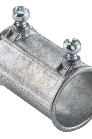 Limited Offer Halex 12410 EMT Coupling, 1 in Set Screw, Die-Cast Zinc, Each