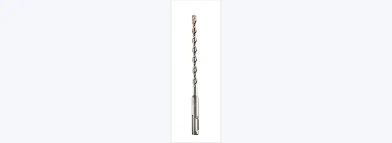 Milwaukee M/2 48-20-7434 Hammer Drill Bit, 1/4 in Dia, 11 in OAL, Spiral Flute, 4-Flute, SDS-Plus Shank Fresh Stock