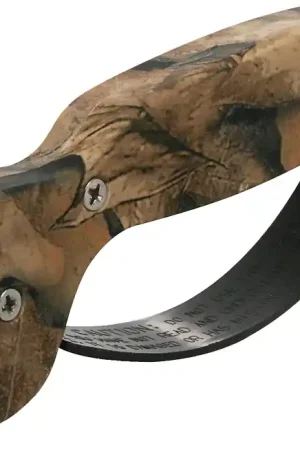 Accusharp 005 Knife and Tool Sharpener, Tungsten Carbide Blade, Camouflage Handle While Supplies Last