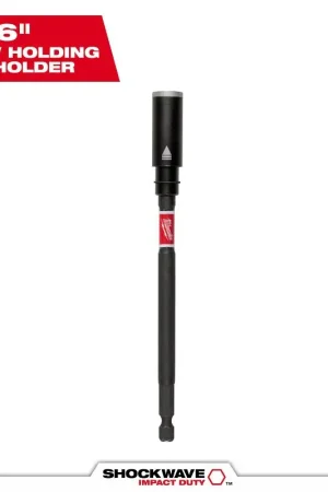 Affordable Milwaukee SHOCKWAVE 48-32-7904 Bit Holder, Shock Zone Shank, Rare Earth Magnet/S2 Steel