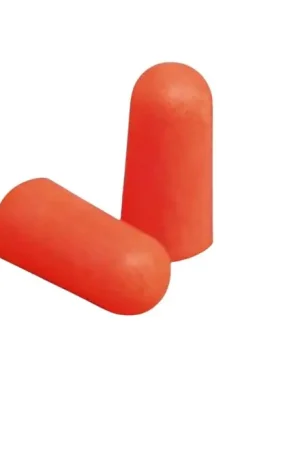 3M 92800-80-6DC Disposable Ear Plugs, 21 dB NRR, One-Size, Foam, Orange, 80 pairs/Pk Clearance