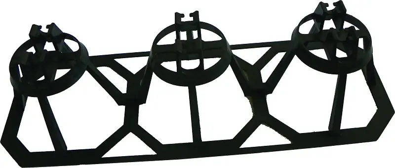 Acorn PRC-3FTR Stand Footer, 1/2, 5/8 in Rebar, 3-Rebar Held In Demand