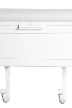 Pro-Df AL360B Standard Mailbox, 500 cu-in, Aluminum, Powder-Coated, White, 16 in W, 4 in D, 13 in H Low Price