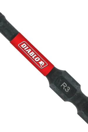 Best Price Diablo DSQ32B Drive Bit, #3 Drive, Square Drive, 1/4 in Shank, Hex Shank, 2 in L